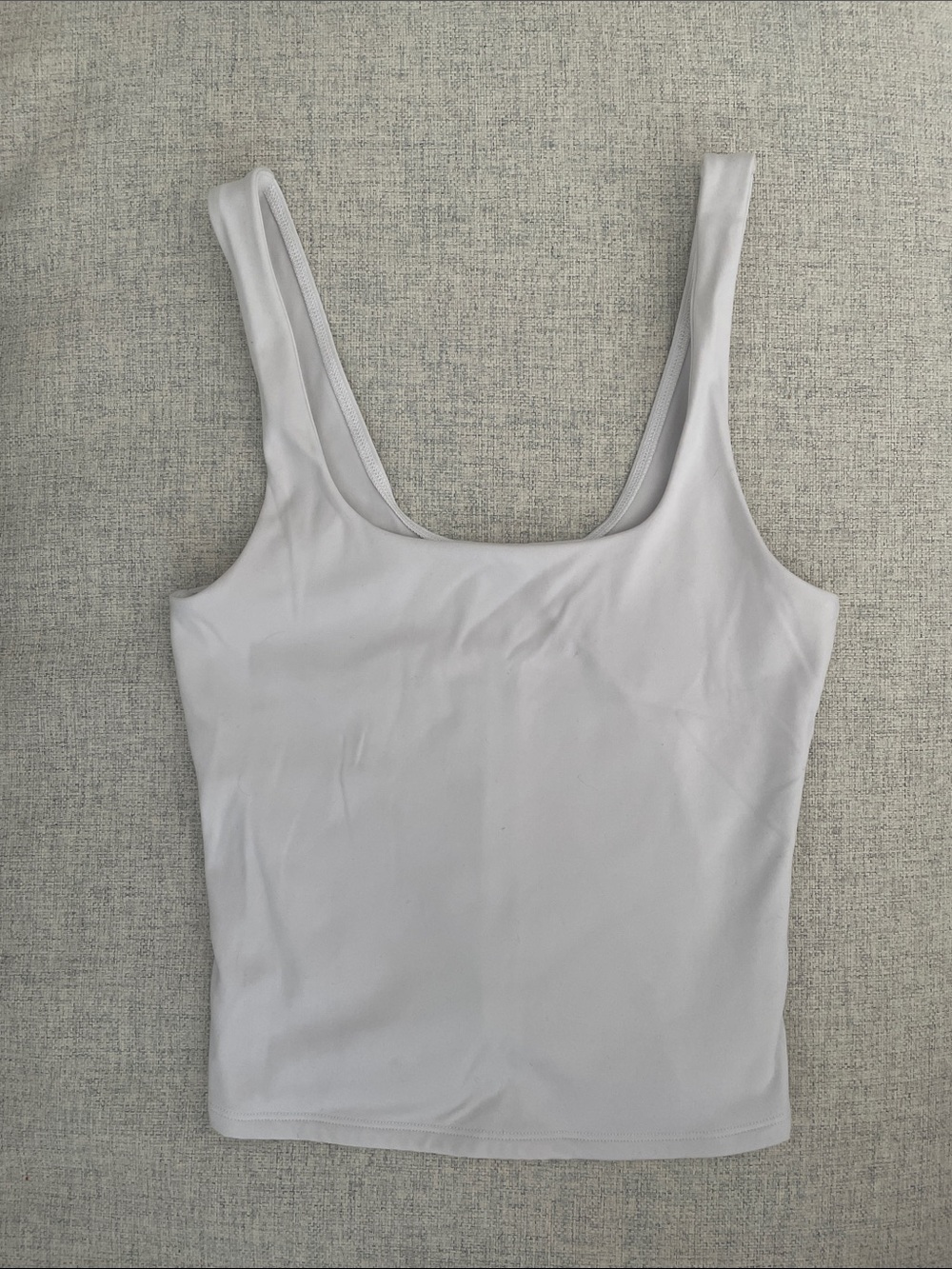 ALO Softsculpt Precision Tank in White, Size S